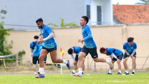 Các đội V.League vào mùa nâng cấp thể lực  Các đội V.League vào mùa nâng cấp thể lực